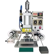 Fully Automatic Paper Foil Stamping Machine, Digital Display Leather Embossing Printing Machine