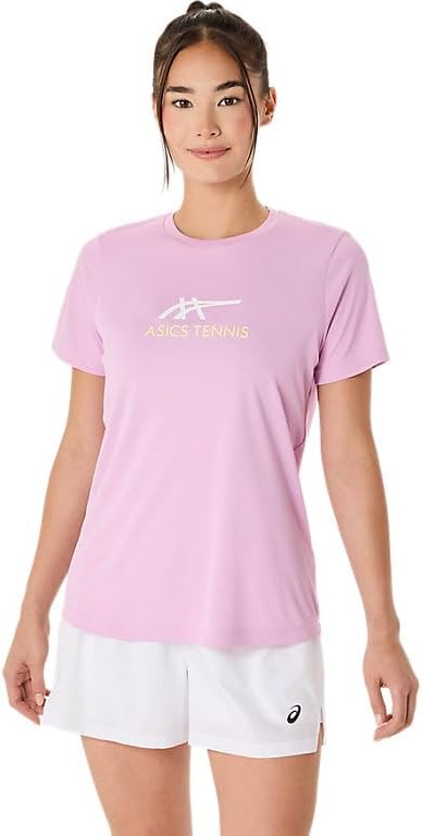 ASICS WOMEN COURT TENNIS GRAPHIC TEE TENNIS Apparel