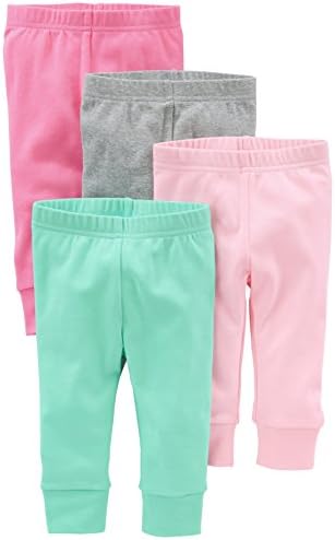 Simple Joys by Carters Baby Girls 4-Pack Pant