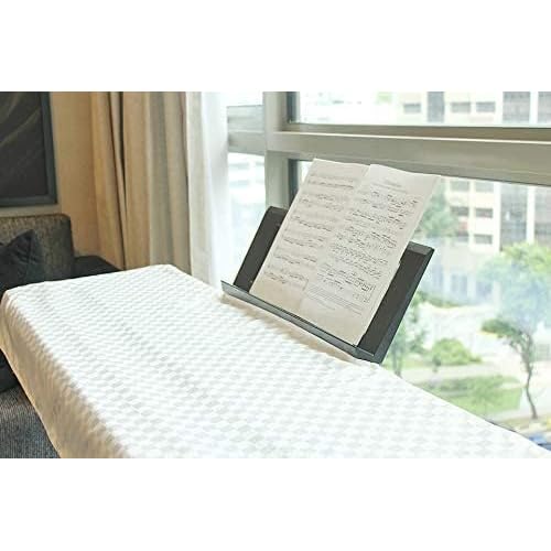 Piano Covers for Yamaha P525 P515 - Yamaha Keyboard Cover with Fitted Bookstand Opening, Yamaha Piano Cover, Yamaha P525 Dust Cover, Waterproof Yamaha Digital Piano Cover, Pearl White