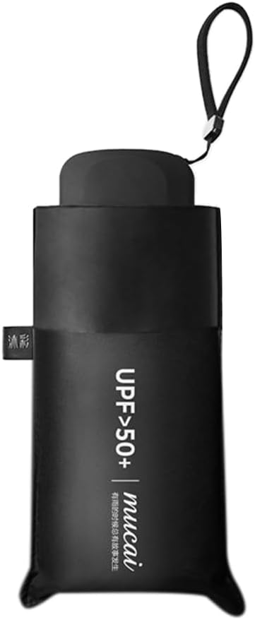 Mini Umbrella for Wallet - Small Travel Umbrella Compact, Compact Folding Rain Umbrellas for Women Men to Block UV Unbrellas Strong enough to resist wind and rain, and safer to use