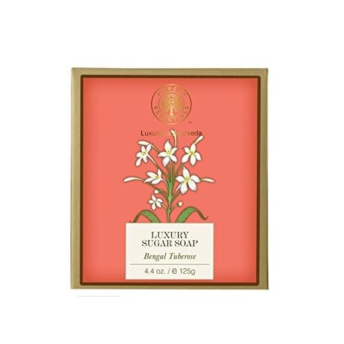 Forest Essentials Luxury Sugar Soap Bengal Tuberose - 125g