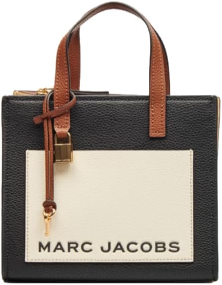 Marc Jacobs Mini Grind Tote Top Handle Small Black Multi