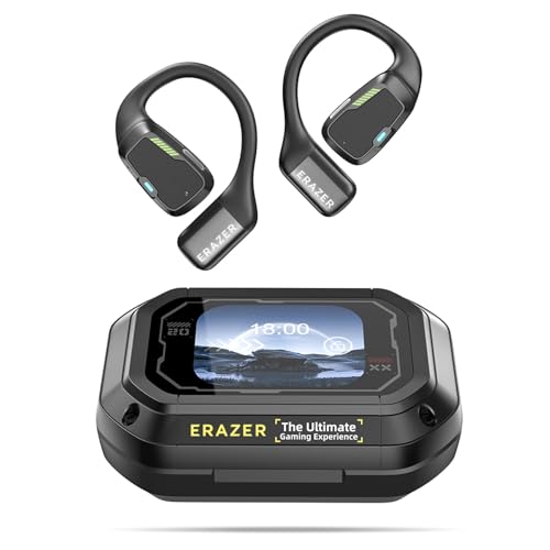 ERAZER XP6 AI Headphones Open Free Wireless Bluetooth Earbuds Translation Bluetooth Earphones for Listening to Music & Calling, Support 150 Languages Bluetooth Translation & Meeting Summary