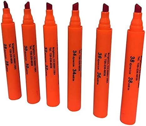 Tool Parts A.Shine Dyne Test Dyne Corona Pen - (Color: 40 dyne)