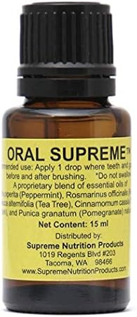 Supreme Nutrition Oral Supreme - Essential Oil Blend, 15 ml