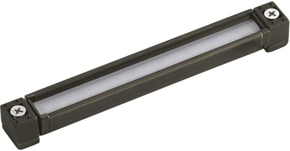 Kichler 16101CBR30 Landscape Deck, 8-Light LED 7.2 Total Watts, Centennial Brass