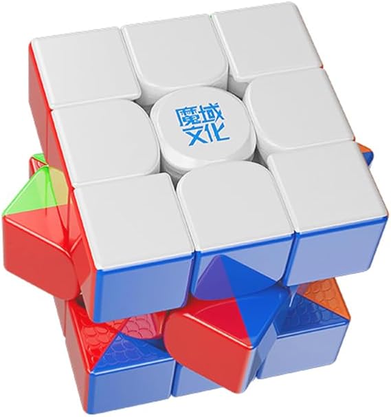 Moyu Weilong WRM V10 Magnetic Cube, Stickerless Adjustable Elasticity Magnetic Budget Cube, Professional Cube Smooth & Fast with Transparent Storage Box