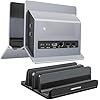 AboveTEK Vertical Laptop Stand, USB C Docking Station MacBook Docking Station with M.2 SSD Expansion