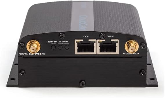 Option CloudGate LTE WW (Rev 4) with Active GPS with AC Power Supply and 2 Antennas - CG0124-12135