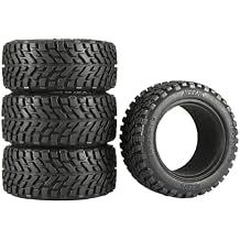 4PCS 76mm/2.99inch RC Car Rubber Tyre Wheel Tire for 1/12 1/14 1/16 Off-road Climbing On-Road Touring Car