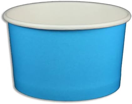 5 oz Yogurt Paper Cups- 1000 Count (Blue)