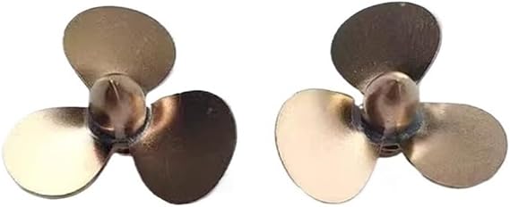 20mm Brass Left/Right Hand Propeller Pair, 2mm Shaft Hole (2PC)