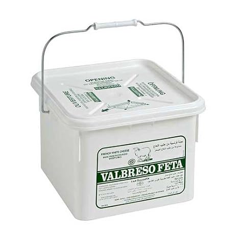 Valbreso Sheep Feta Pail Rw, 18 Pound -- 1 each.