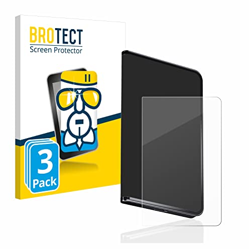 brotect Glass Screen Protector Film Compatible with Ledger STAX Crypto Wallet 3 Pack - Glass-Foil 9H Protection [Scratch Resistant, High Clarity]