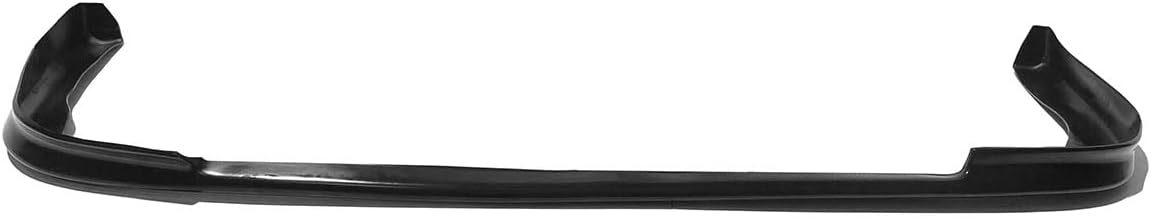 Rear Bumper Lip Compatible with 2001-2004 Honda Civic Sedan 4-Door, Type-R Style Unpainted Black PU Polyurethane Lower Splitter, Spoiler Air Dam Chin Valance Diffuser