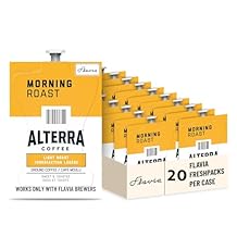 ALTERRA Coffee Morning Roast Single Serve Freshpacks for MARS DRINKS FLAVIA Brewer, 20 Packets