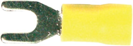 Install Bay Spade Terminal Vinyl 12/10 Gauge #8 - 100 Pack