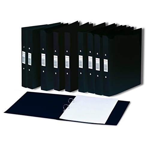 Rexel A5 Budget Two Ring Binders - Black, Pack of 10