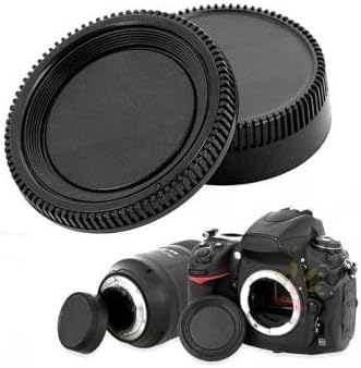 T&Y FOTO Nikon DSLR Modelleri için Body Ön ve Lens Arka Kapağı Rear Cap Set (D5200 D5300 D5500 D5600)
