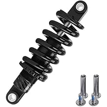 Downhill Mountain Bike Rear Shock Absorber 125mm(5") 150mm(6") 165mm(6.5") 190mm(7.5") Wheel Chair Steel Coil Spring Shock (Color : 165mm(6.5"), Size : 2000Lb)