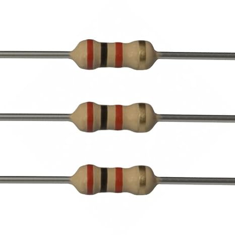 E-Projects 100EP5122K00 2k Ohm Resistors, 1/2 W, 5% (Pack of 100)