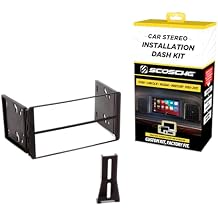Scosche FD1330B Double DIN Radio Installation Dash Kit Compatible with Select 1995-11 Ford, Lincoln, Mercury and Mazda Vehicles - Aftermarket Car Stereo Install Kit Radio Bracket - See Fit Guide Image