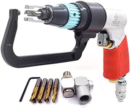 Air Spot Weld Drill Pneumatic Car Spot Weld Cutter Remover Dent Fix 5/16 1/4" 6.5 8 mm Drill Bits for Automobiles Collision Repair Sheet Metal Steel Panel Repair