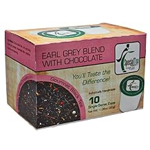Special Tea Company Earl Grey Blend Tea with Chocolate, Single Serve Cups (Pack of 10)