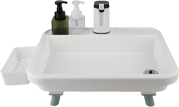 Camping Sink Station Outdoor Sink | Easy to Install Heavy Duty Handy Tool Hand Wash Portable Sink | Adventure Garden Park Dishwashing Camping Women Men Adults Travelers