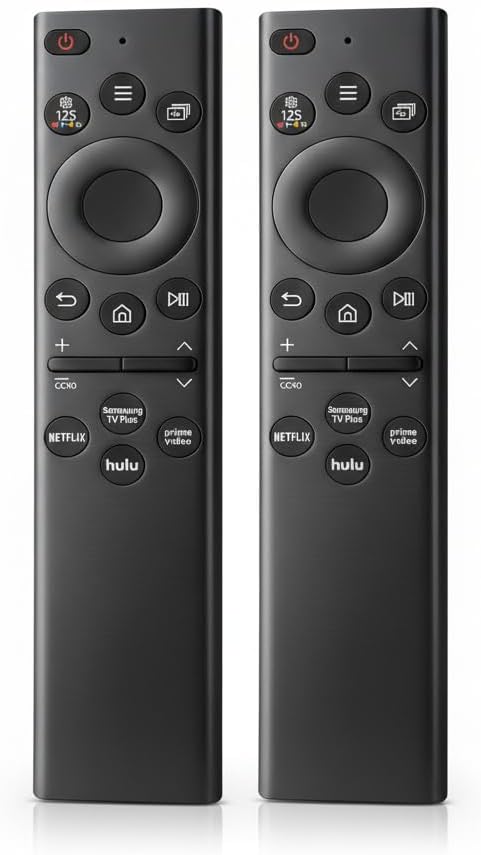 (Pack of 2) Remote Control for All Samsung Smart TVs. Replacement for All 2016-2025 Samsung TV Remotes. No Voice Control.