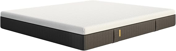 Emma Premium V2 King Hybrid Mattress Body Pressure Distribution Bedding, 10.6 in. 27 cm Thick, Foam and Coil Fusion, Easy Setup, Washable Cover, Sleep Support, Breathable