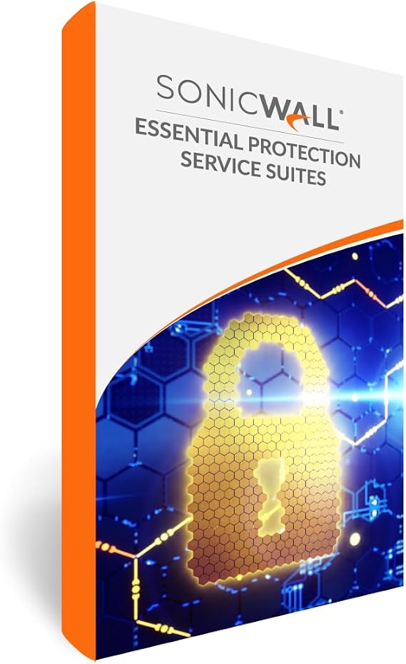 SonicWall Essential Protection Service Suite for NSA3700-2 Year License (02-SSC-7350) - Gateway AV, IPS, App Control, CFS & 24x7 Support