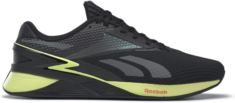 Reebok Nano X3 Cblack/Eneglw/Smaora 8.5 D