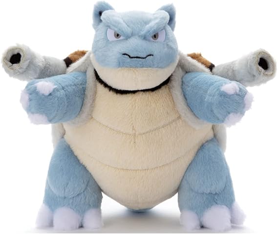 TAKARATOMY A.R.T.S Pokémon: I Choose You! Plush Toy, Blastoise, Width Approx. 7.9 inches 20 cm