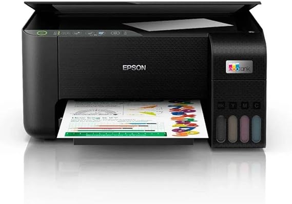 EPSON ECOTANK L3250 Color Deskjet AIO A4 Copier Scanner WI-FI Tank Printer (Original Ink)