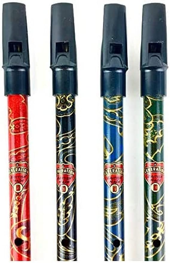 GEWA Flageolet Boho Whistle Mood D Red