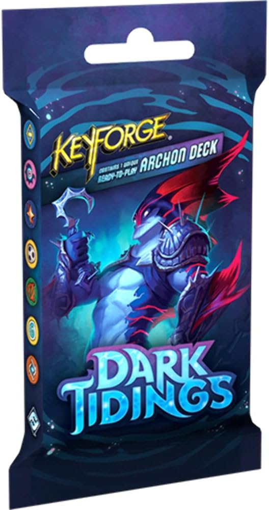 Dark Tidings Single Pack: KeyForge Deck by Keyforge - Teen, 14+ 2 Players - English
