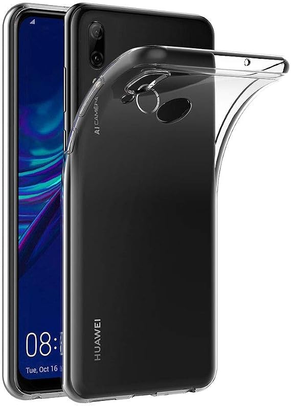 MaiJin Case for Huawei P Smart (2019) / Honor 10 Lite (6.21 inch) Soft TPU Rubber Gel Bumper Transparent Back Cover
