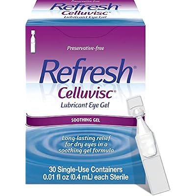 REFRESH CELLUVISC Lubricant Eye Gel Single-Use Containers 30 ea Pack of 4