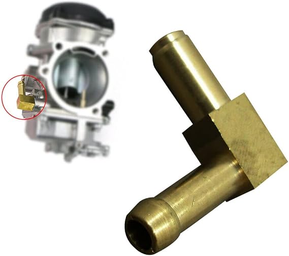 Fuel Inlet Elbow for Harley Davidson XL883 XLH1200 Keihin CV Carb & Butterfly for Kawasaki VN800 VN1500 Vulcan Carb 27371-76A