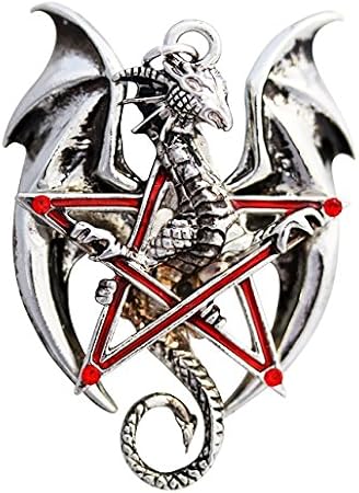 Pentadraca (Dragon Pentagram Carpe Noctum pendant