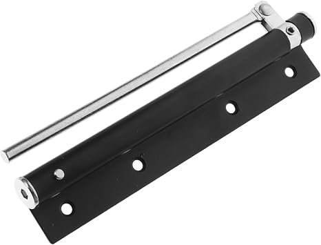 Automatic Door Closer, Stainless Steel Door Closer Front Retractable Slam with Sliding Door Stops Punch- Automatic Hinges