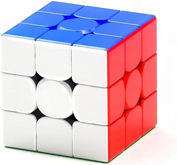 Magnetic 3x3 Speed Cube Stickerless for Kids & Adults, Competition Cube