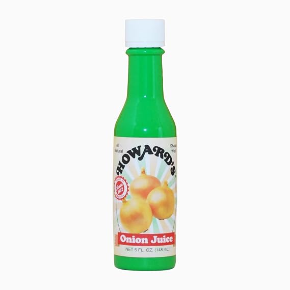 Howards Onion Juice, 5 fl oz | Pure Liquid Onion Seasoning | All-Natural Flavor Enhancer for Cooking, Marinades, Dressings & Sauces | No Artificial Preservatives