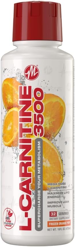 Metabolic Nutrition L Carnitine 3500 (16 fl. oz, Frozen Orange Pop)