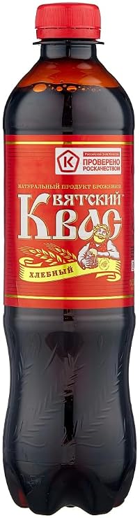 Natural Double Fermented Bread Kvass Vyatsky Khlebnyi From Vyatka Winter Rye 16.90 fl oz / 0.5L