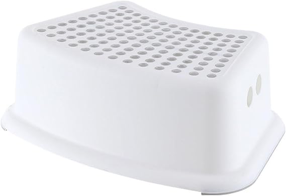 Potty Squatty for Toilet Stool Squat Adult for Bathroom Poop Stool Adult Strong Accessory Non-Slip Plastic for Adults/Seniors/Kids Pooping Stool Seniors(Grey)
