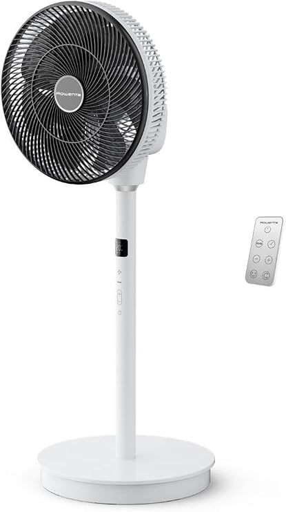 Rowenta Turbo Swift Silence, Kompakt Ayaklı Vantilatör, Aşırı Sessizlikte Yoğun Ferahlatma, QV5040F0