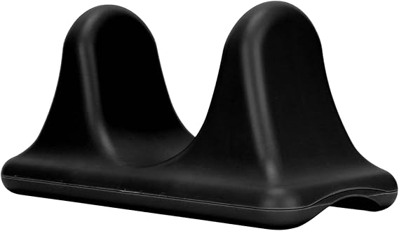 Psoas Massage Tool, Therapist's Hand Shape Correct Dysfunction Multifunction Psoas Muscle Release Tool Target Depth for Thigh for Back(black)